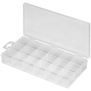 Plastic container for screws and small hardware with dividers - Goobay I-BOX-A6