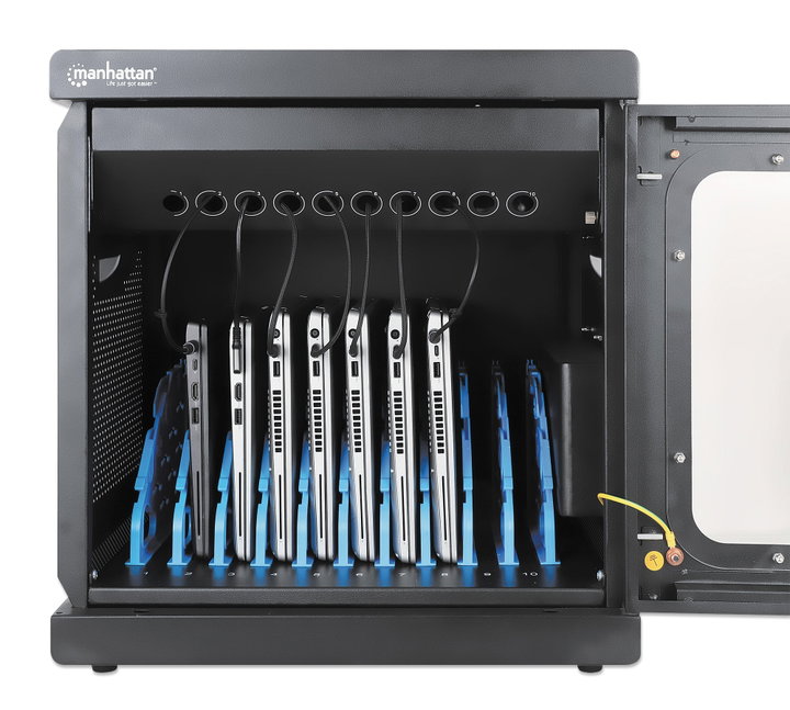 Armadietto Stazione di Ricarica 10 Porte AC Versione EU - Manhattan I-CABINET-10AC