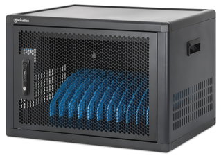 Armadietto Stazione di Ricarica da Scrivania/Parete 12 porte USB-C - 780 W - Manhattan I-CABINET-12C65