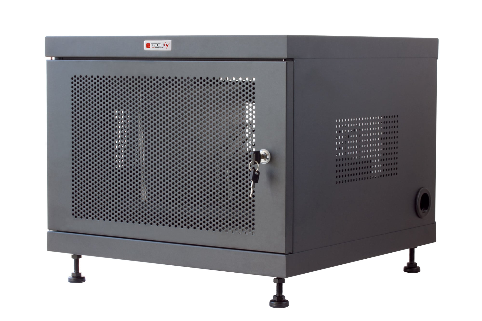 Professional Charging Cabinet for 14 Notebooks, Tablets and Smartphones - Techly Professional I-CABINET-14DTY