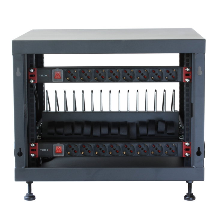 Armadietto Ricarica 14 Notebook/Tablet/Smartphone - Techly Professional I-CABINET-14DTY