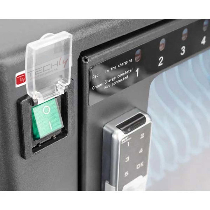 Carrello Stazione di Ricarica Ventilato per 16 Dispositivi USB-C - Techly Professional I-CABINET-16DUCTY