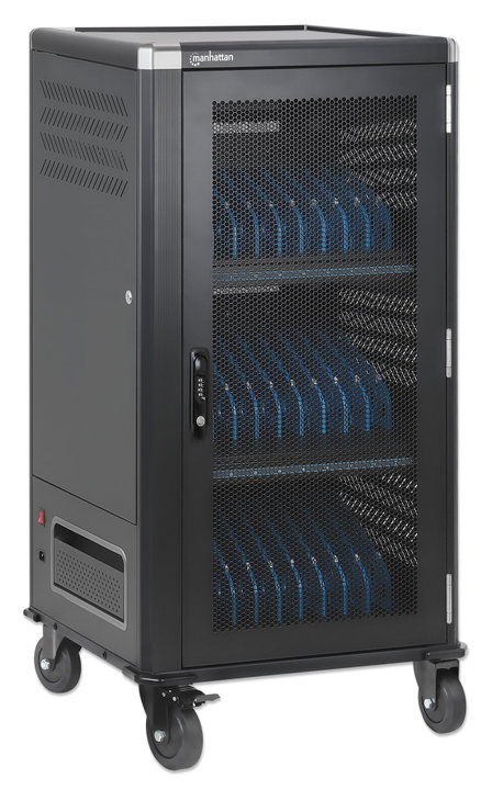 Carrello di Ricarica USB-C 30 Porte - 1920 W - Manhattan I-CABINET-30C65