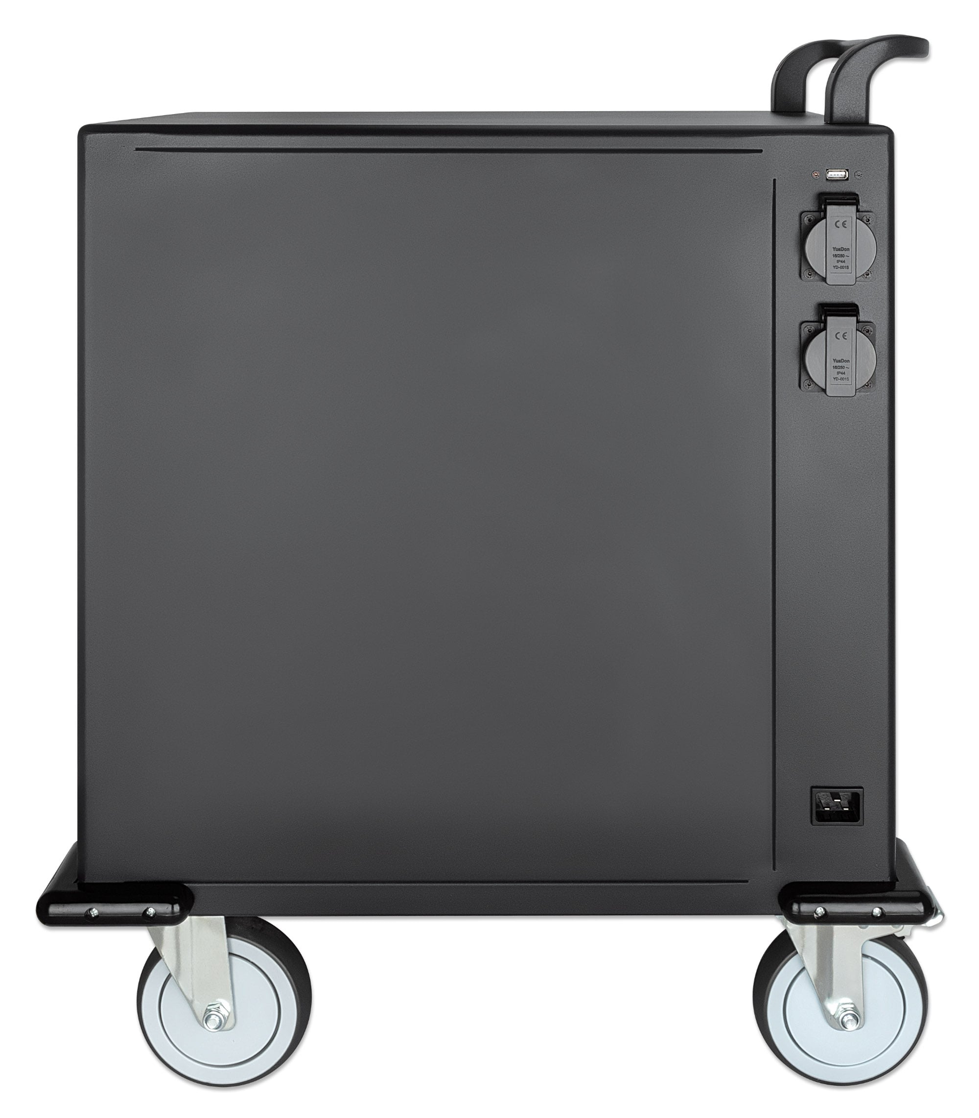 USB-C Charging Station Cart 576W for 32 Smartphones and Tablets up to 12" - Manhattan I-CABINET-32USB-C