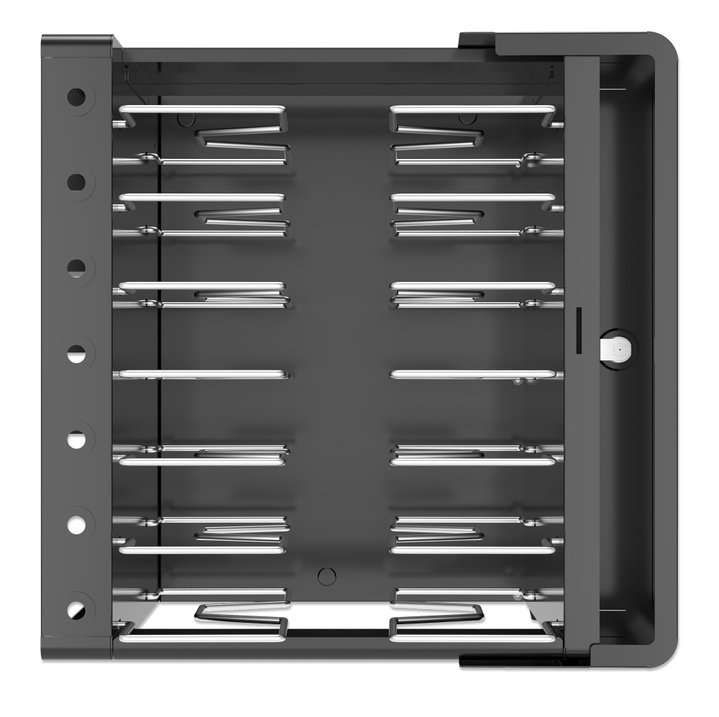 Armadietto di Ricarica da Scrivania/Parete 7 Alloggiamenti fino a 16'' - Manhattan I-CABINET-7AC-SLIDE