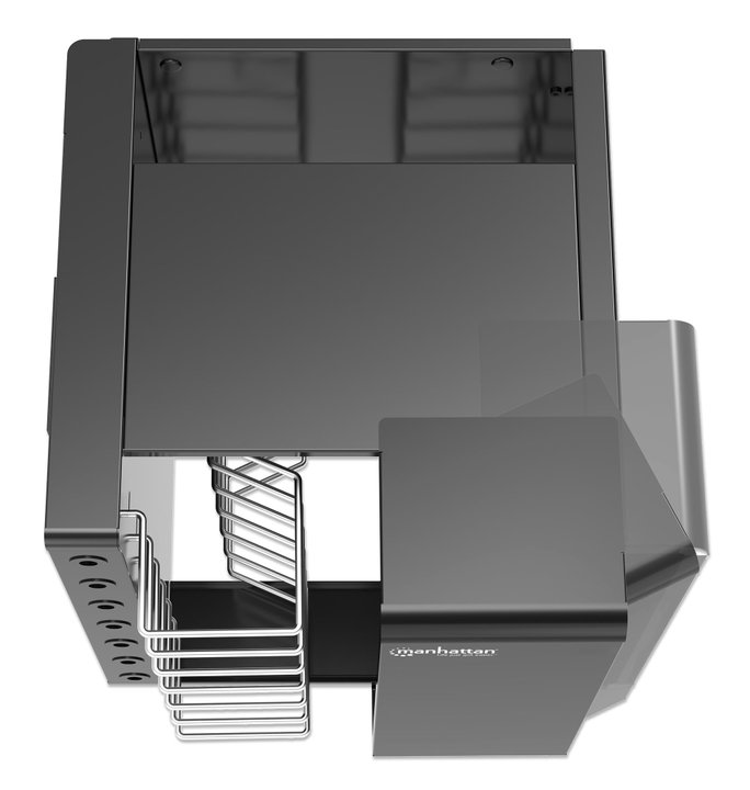 Armadietto di Ricarica da Scrivania/Parete 7 Alloggiamenti fino a 16'' - Manhattan I-CABINET-7AC-SLIDE