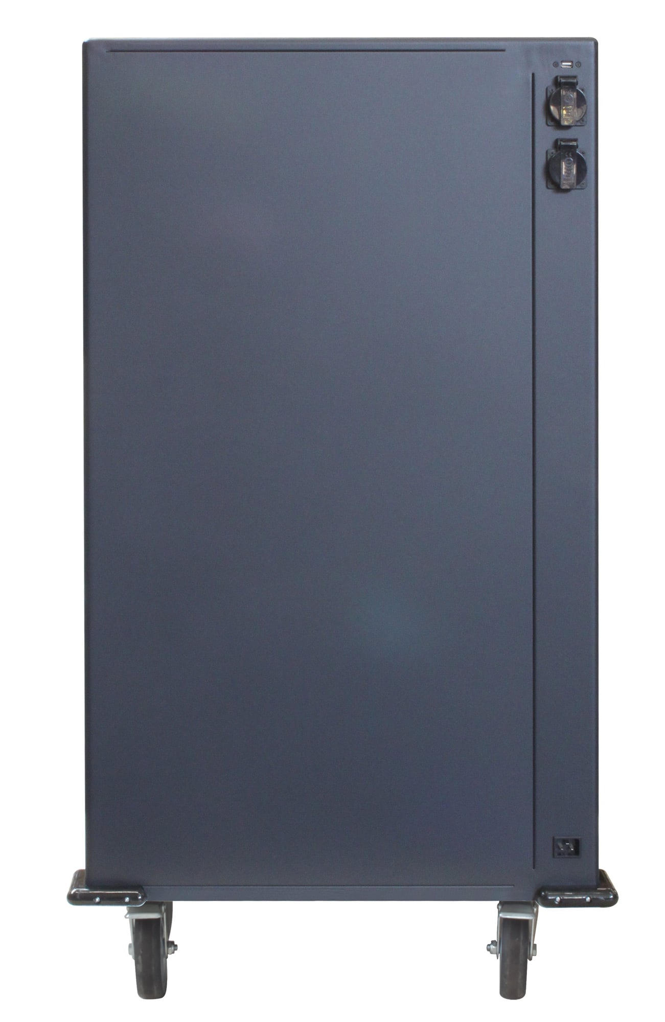Carrello Stazione di Ricarica 80 USB Notebook o Smartphone Nero - Techly Professional I-CABINET-80DUTY