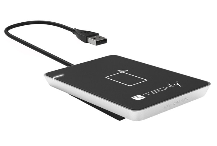 Lettore contactless RFID NFC per CIE e Tessera Sanitaria - Techly I-CARD CAM-CIE