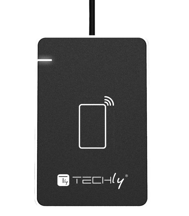 Lettore contactless RFID NFC per CIE e Tessera Sanitaria - Techly I-CARD CAM-CIE