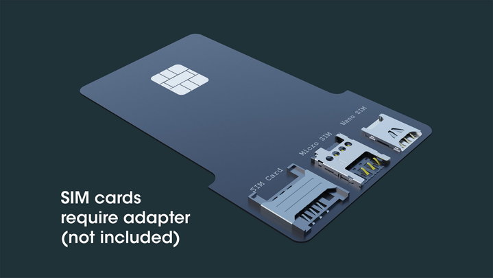 Lettore di smart card/SIM USB desktop nero - Manhattan I-CARD CAM-USB3