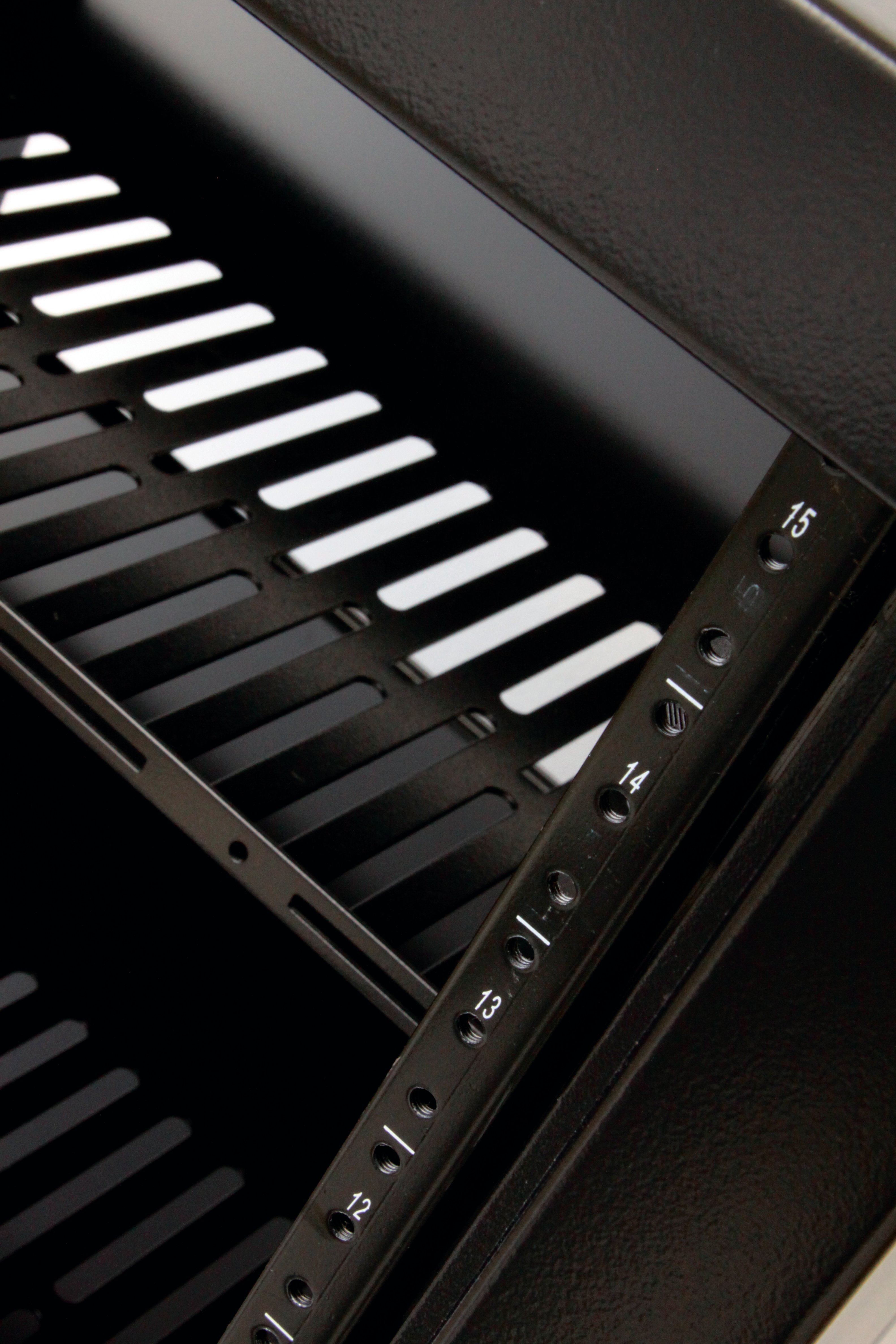 Armadio Rack 19" 600x600 15U per Audio Video Nero - Techly Professional I-CASE AV-2115BKTY