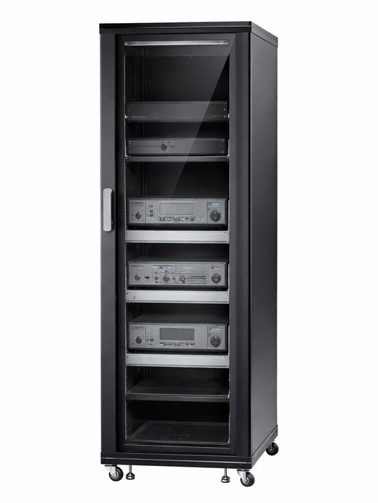 Armadio Rack 19" 600x600 36U per Audio Video Nero - Techly Professional I-CASE AV-2136BKTY