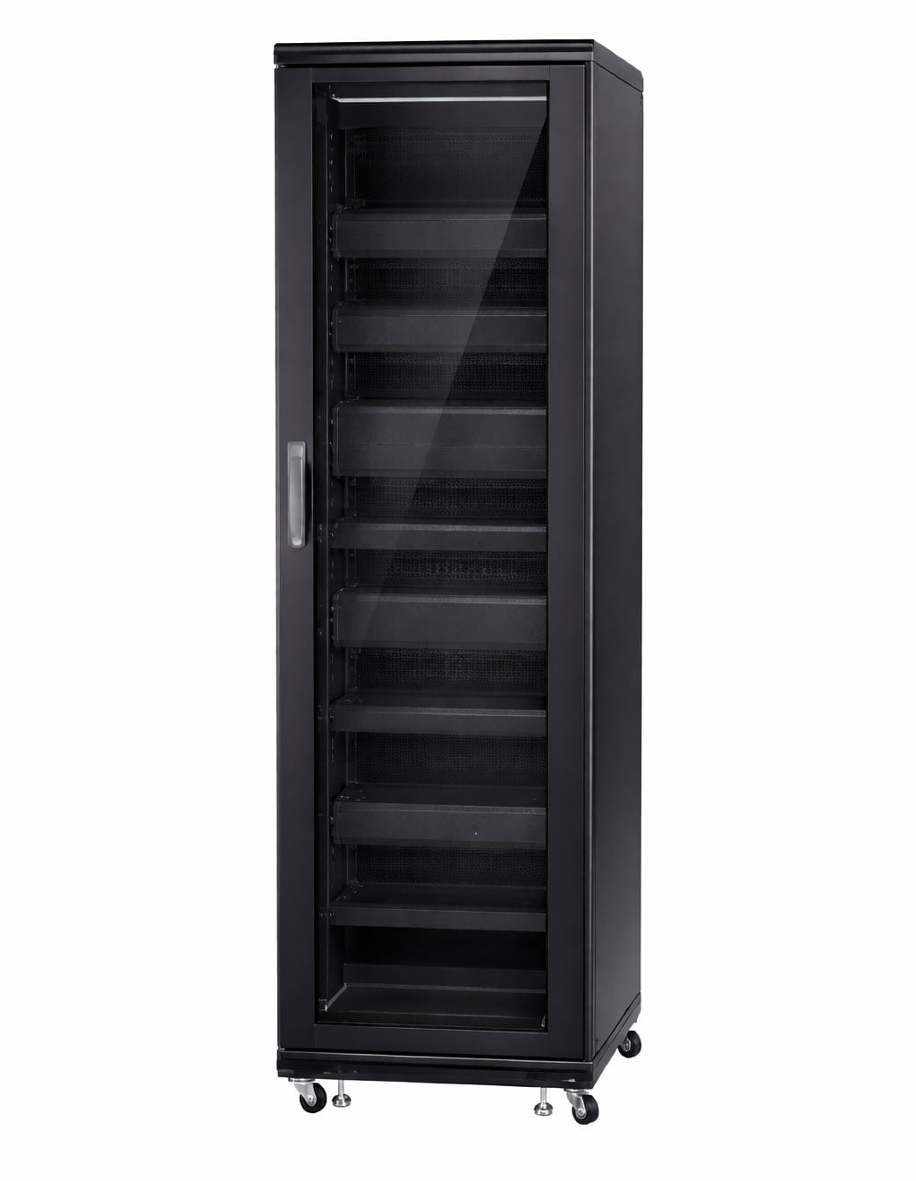 19" Rack Cabinet 600x600 36U for Audio Video Black - Techly Professional I-CASE AV-2136BKTY