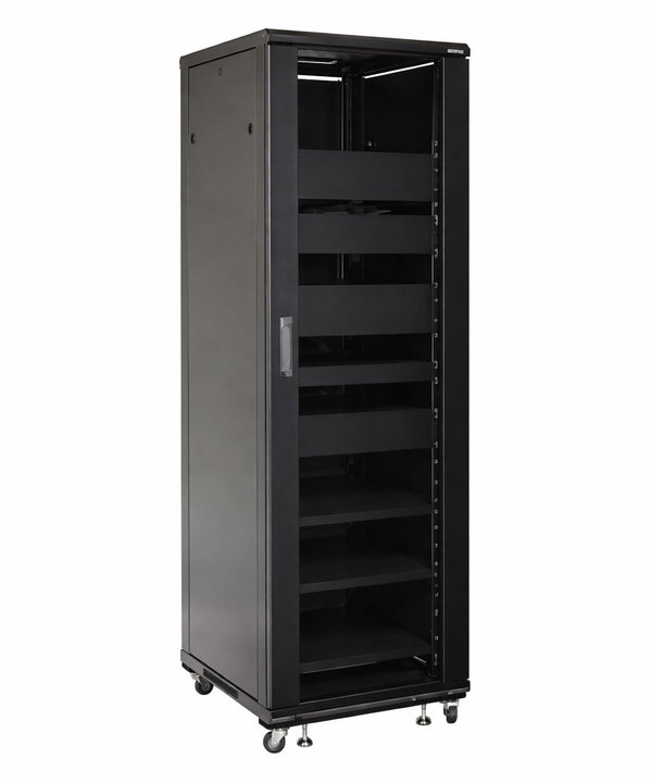 Armadio Rack 19" 600x600 36U per Audio Video Nero - Techly Professional I-CASE AV-2136BKTY