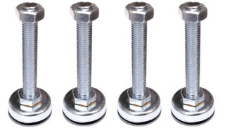 Kit 4 leveling feet for audio video cabinets h.10 cm M12 - Techly Professional I-CASE AV-AFEET