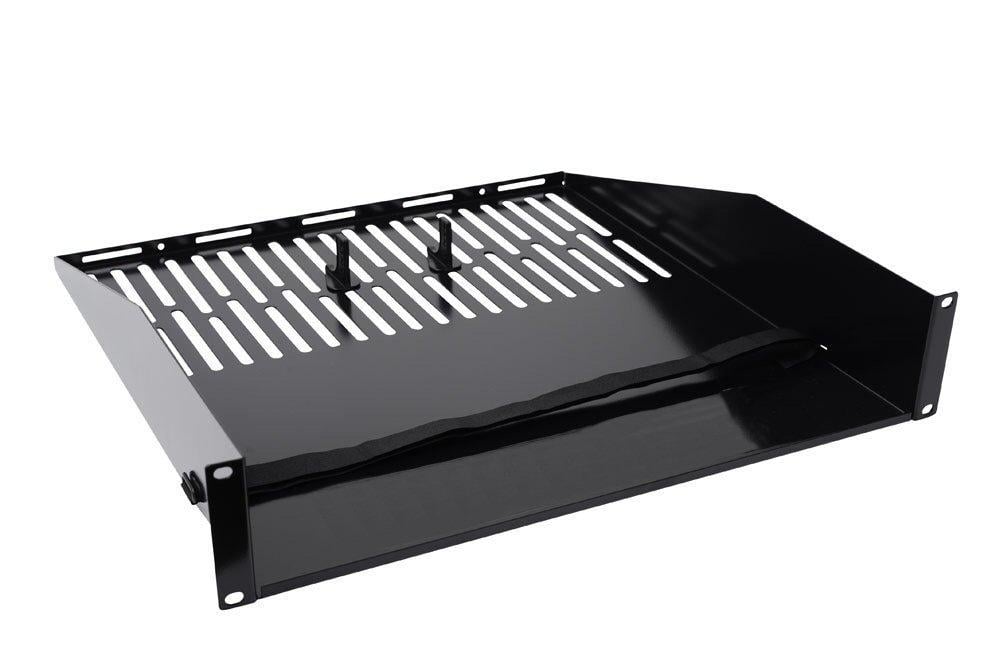 2U Shelf for Audio Video rack cabinet - Techly Professional I-CASE AV-ATRAYV2