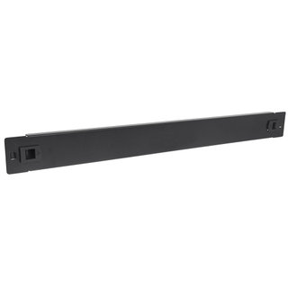 Pannello Cieco Toolless a Clip per Armadi Rack 19" 1U Nero - Intellinet I-CASE BLANK-1-SCL
