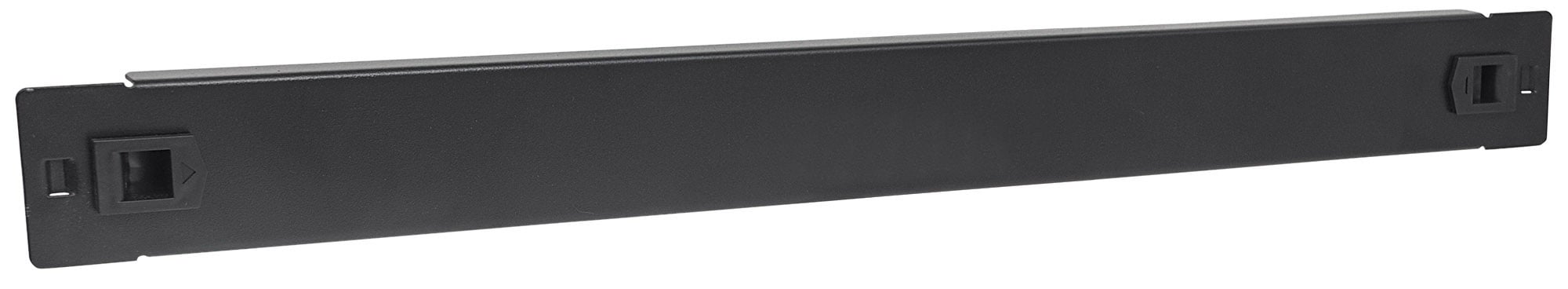 Pannello Cieco Toolless a Clip per Armadi Rack 19'' 1U Nero - Intellinet I-CASE BLANK-1-SCL