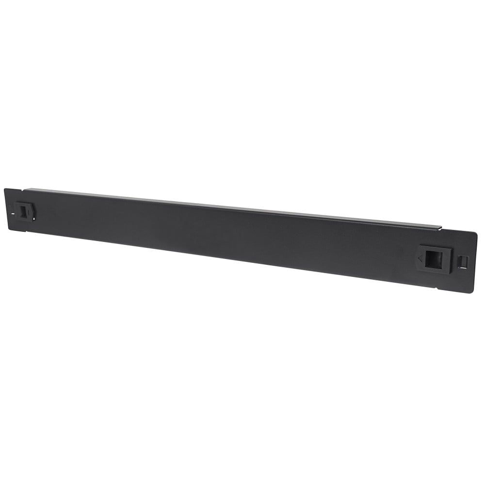 Toolless clip blank panel for 19" rack 1U black - Techly Professional I-CASE BLANK-1-SCLTY
