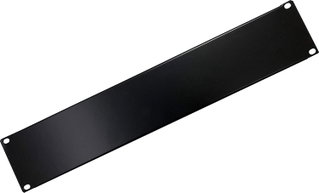 Blank Panel for 19'' Rack Cabinets Black 2 Unit - Techly Professional I-CASE BLANK-2-BK