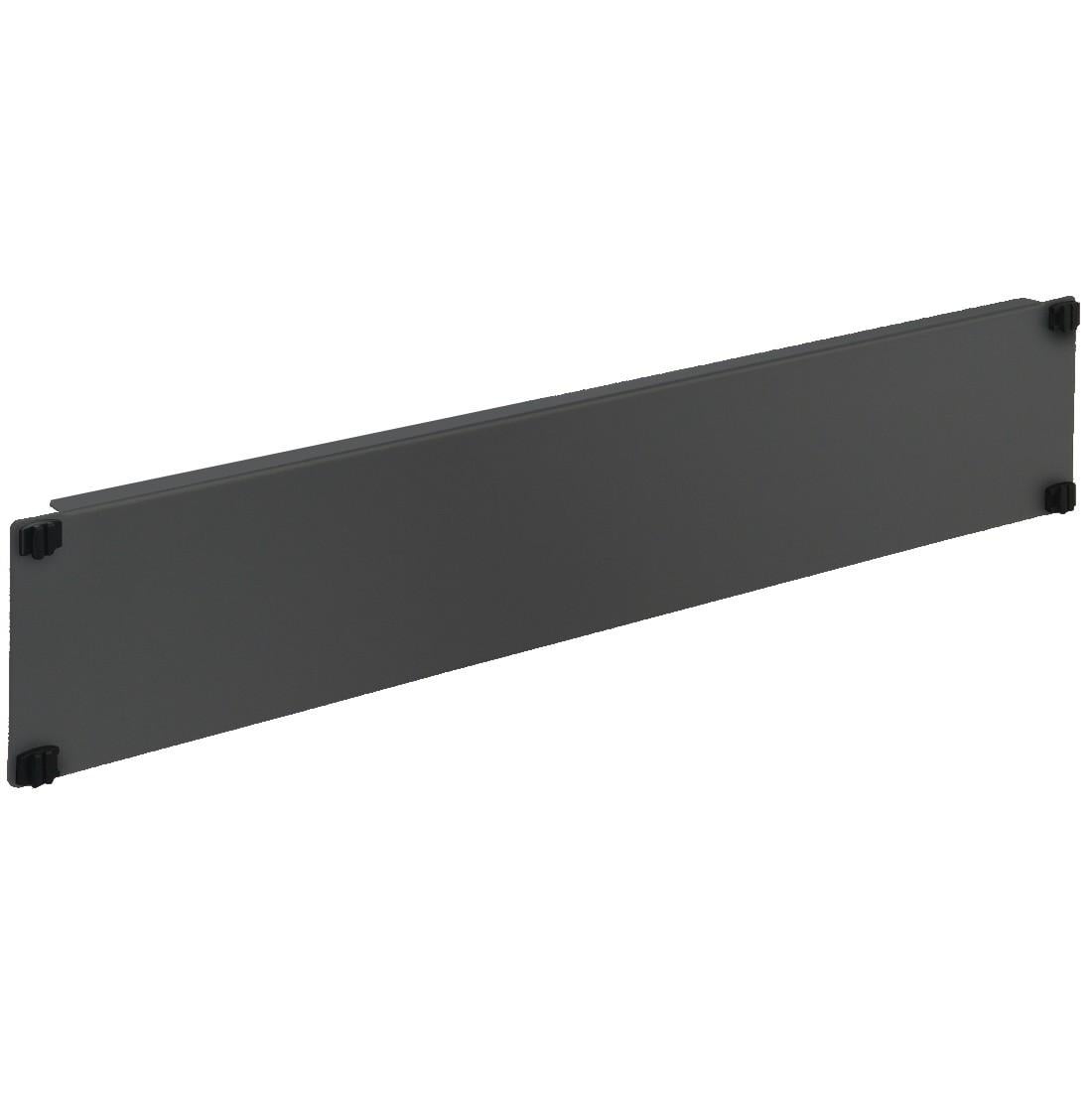 Pannello Cieco Toolless 4 Clip per Armadi Rack 19'' 2U Nero - Intellinet I-CASE BLANK-2-BKC