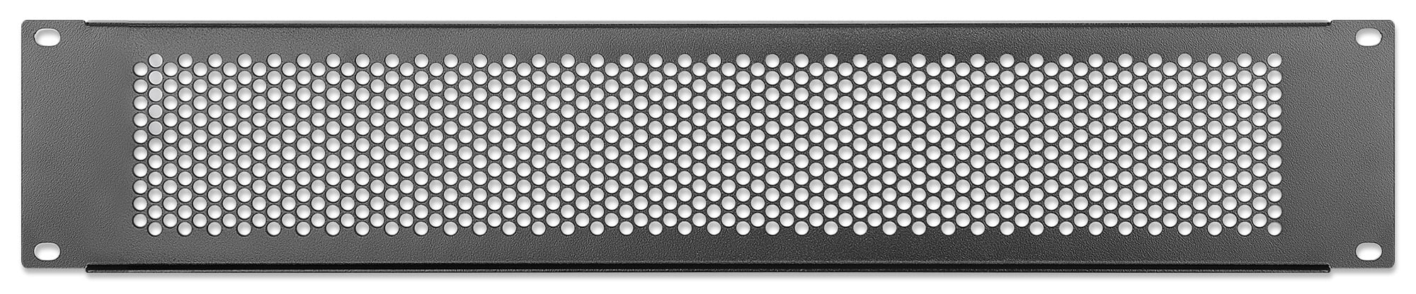 Pannello Cieco Ventilato per Armadi Rack 19'' 2U Nero - Intellinet I-CASE BLANK-2-BKV2