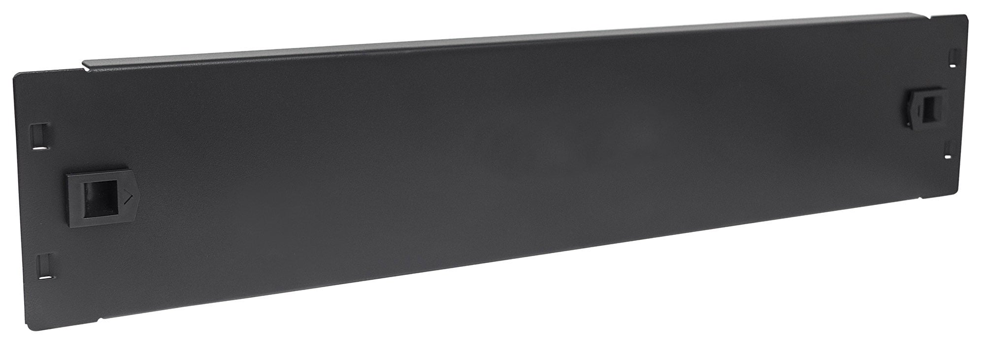 Pannello Cieco Toolless a Clip per Armadi Rack 19'' 2U Nero - Intellinet I-CASE BLANK-2-SCL