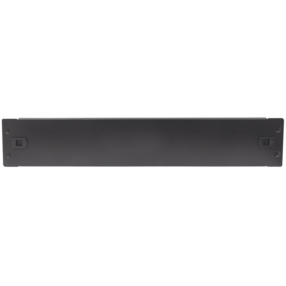Toolless clip-on blank panel for rack 19" 2U black - Techly Professional I-CASE BLANK-2-SCLTY