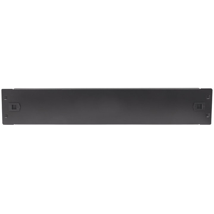 Pannello Cieco Toolless a Clip per Armadi Rack 19" 2U Nero - Techly Professional I-CASE BLANK-2-SCLTY
