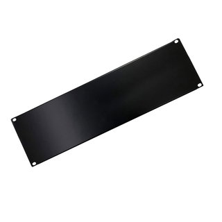 Blank Panel for Rack Cabinets 19'' Black 3 Unit - Techly Professional I-CASE BLANK-3-BK