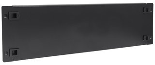 Pannello Cieco Toolless a Clip per Armadi Rack 19" 3U Nero - Intellinet I-CASE BLANK-3-SCL