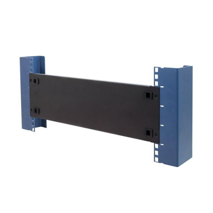 Pannello Cieco Toolless a Clip per Armadi Rack 19" 3U Nero - Techly Professional I-CASE BLANK-3-SCLTY
