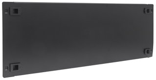 Pannello Cieco Toolless a Clip per Armadi Rack 19" 4U Nero - Intellinet I-CASE BLANK-4-SCL
