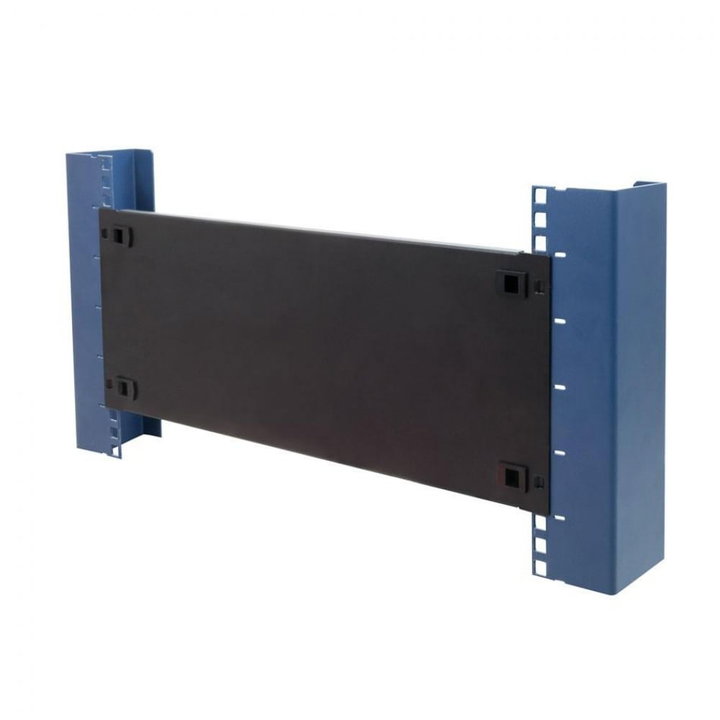 Pannello Cieco Toolless a Clip per Armadi Rack 19" 4U Nero - Techly Professional I-CASE BLANK-4-SCLTY