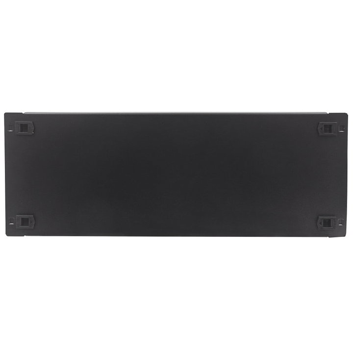 Pannello Cieco Toolless a Clip per Armadi Rack 19" 4U Nero - Techly Professional I-CASE BLANK-4-SCLTY