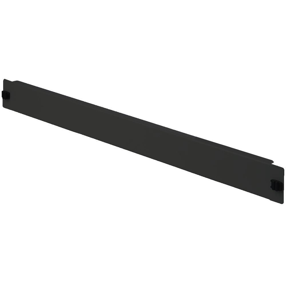Pannello Cieco Toolless 2 Clip per Armadi Rack 19'' 1U Nero - Intellinet I-CASE BLANK-BKC