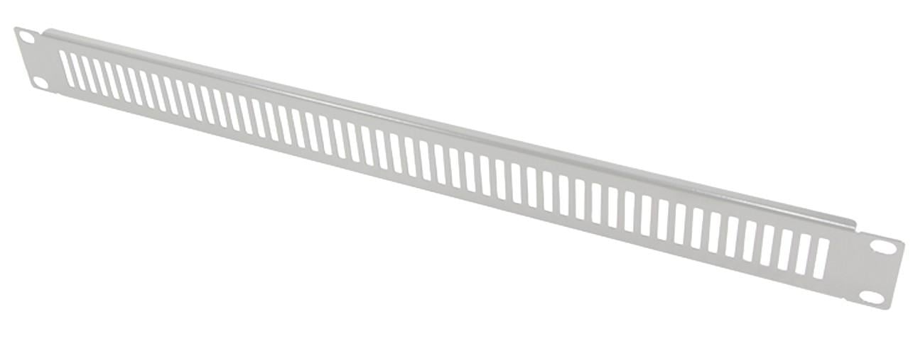 Pannello di Chiusura Ventilato 1 unita' Grigio - Techly Professional I-CASE BLANK-V