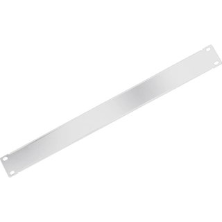 Blank Panel for Rack Cabinets 19'' Gray 1 Unit - Techly Professional I-CASE BLANK