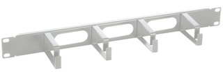 Cable Management Panel 4 Long Rings 3 Holes 1U Gray - Intellinet I-CASE CABLE-2