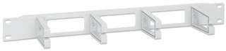 Pannello Passacavi 19" 4 Anelli in Plastica 1U Grigio - Intellinet I-CASE CABLE-2PG