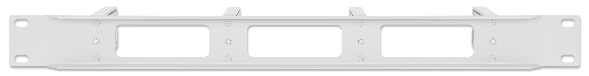 Pannello Passacavi 19'' 4 anelli in plastica 1U Grigio - Intellinet I-CASE CABLE-2PG
