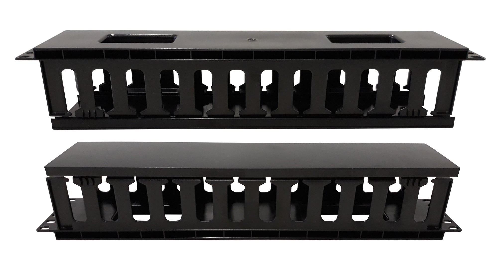 Pannello Passacavi 19'' 2U con Coperchio - Intellinet I-CASE CABLE-FR