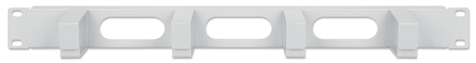 Pannello Passacavi 4 Anelli Corti 3 Fori 1U Grigio - Intellinet I-CASE CABLE-GYP