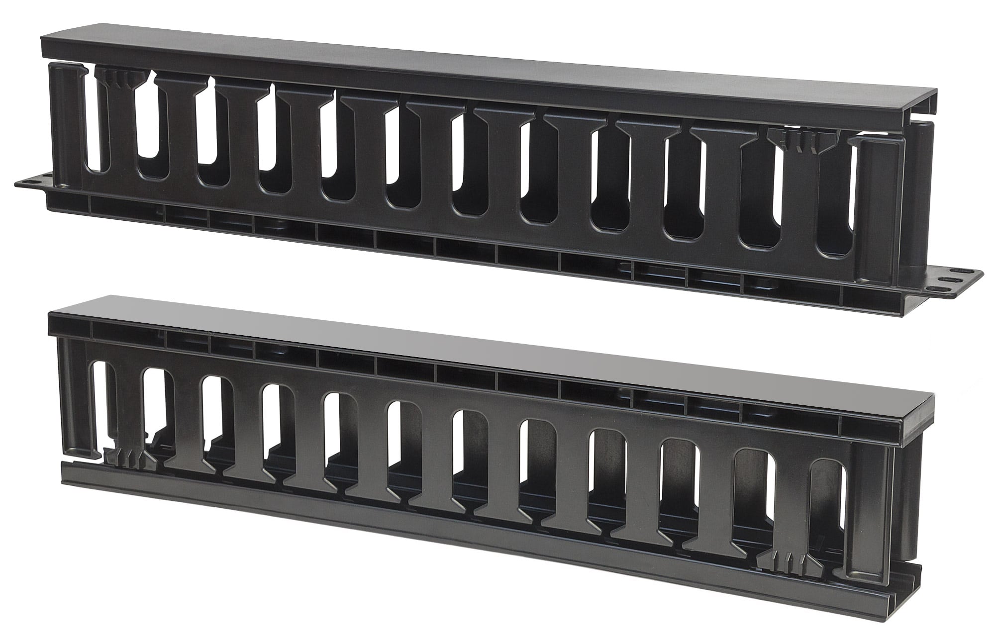 Pannello Passacavi 19'' 1U con Coperchio - Techly Professional I-CASE CABLE-PL2