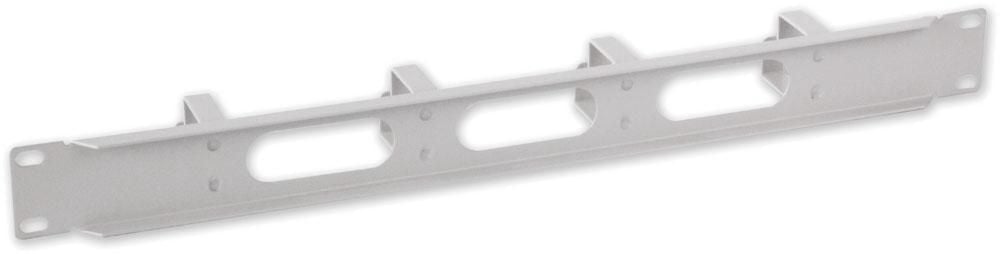 Pannello Passacavi 4 Anelli Corti 3 Fori 1U Grigio - Intellinet I-CASE CABLE