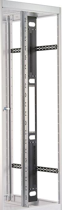 Coppia Canala Discesa Cavi con 6 slot 19'' 42U Grigio - Intellinet I-CASE CNL-61