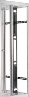Pair Cable Drop Channel with 6 Slots 19" 42U Gray - Intellinet I-CASE CNL-61