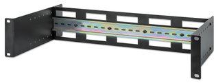 Kit guida DIN regolabile per montaggio su rack 19", 2U - Intellinet I-CASE DIN-5
