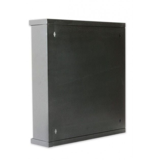 Armadio Rack 19" Flat a muro 6U prof. 15 cm sezione unica Nero - Techly Professional I-CASE EC-0615BK