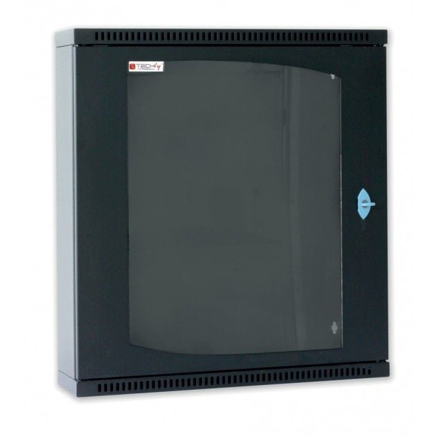 Armadio Rack 19'' Flat a muro p.15cm 6 unità sezione unica Grigio - Techly Professional I-CASE EC-0615G